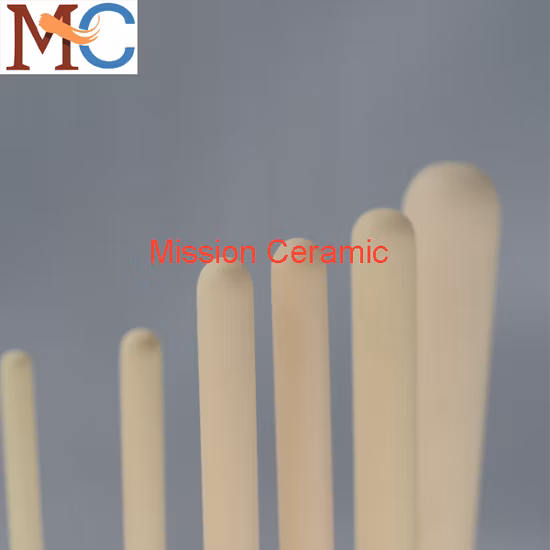 Tube en céramique industriel d'alumine de 95% 99,7% Al2O3