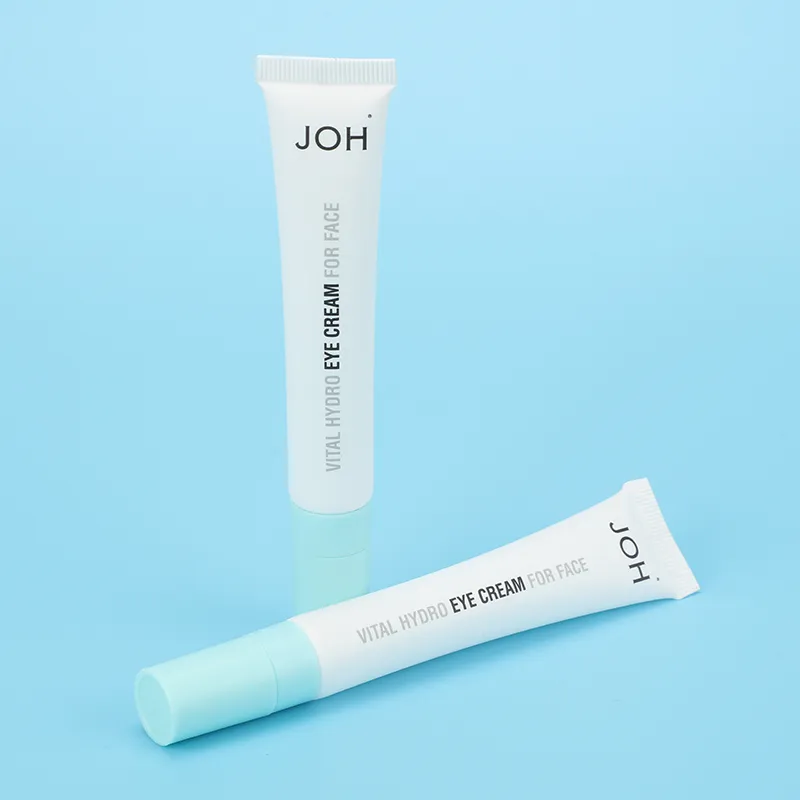 Tube cosmétique D19 avec tête en céramique pour emballage de crème pour les yeux ou de baume à lèvres