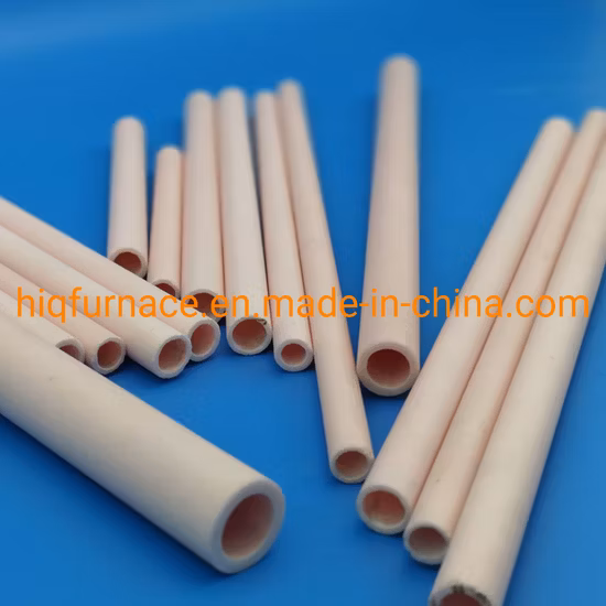 Prix ​​d'usine Micro 2 mm 3 mm réfractaire 95 % 99 C799 Al2O3 Tube en céramique d'alumine résistant à la chaleur de haute pureté, tube de four haute température 1600c